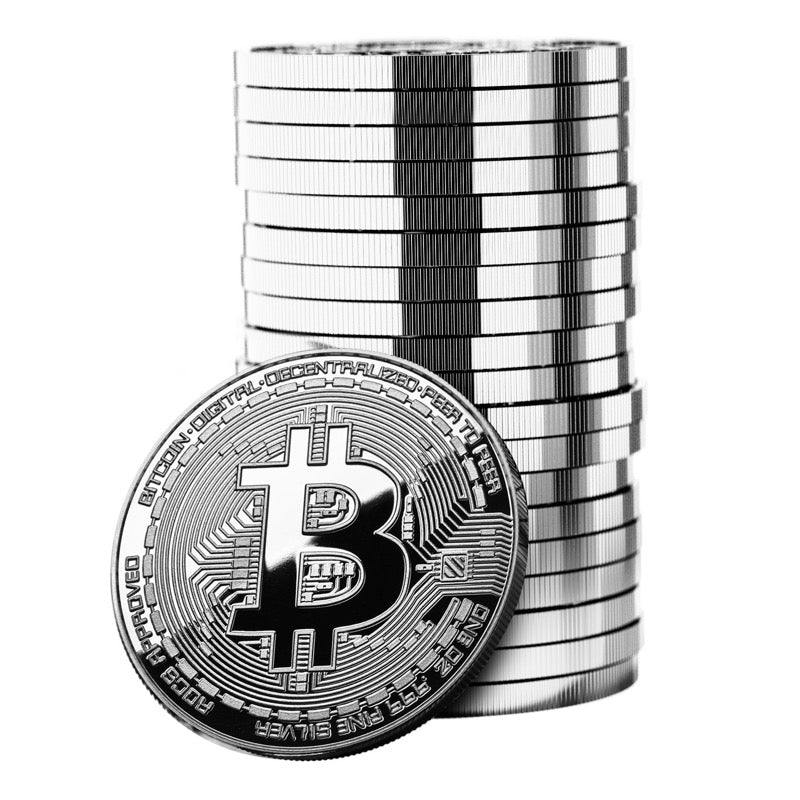 Bitcoin 1oz Silver Bullion - Tube of 20