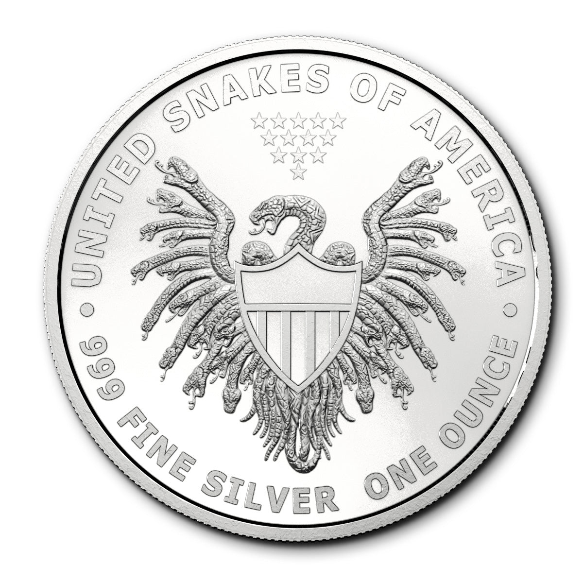 Indian Skull 1oz Silver Bullion - Tube of 20