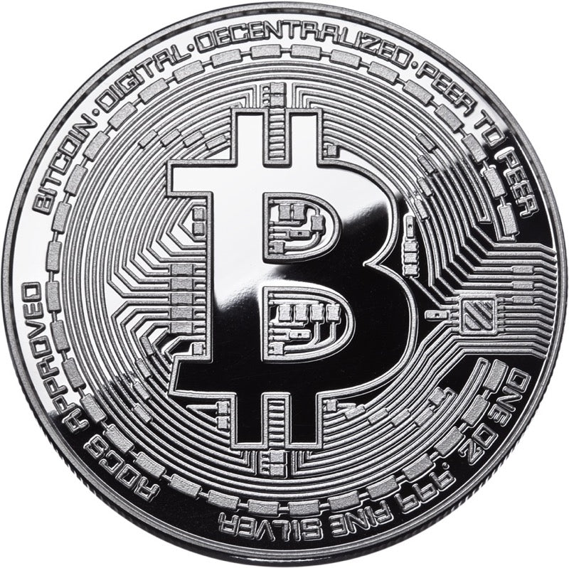 Bitcoin 1oz Silver Bullion - Tube of 20