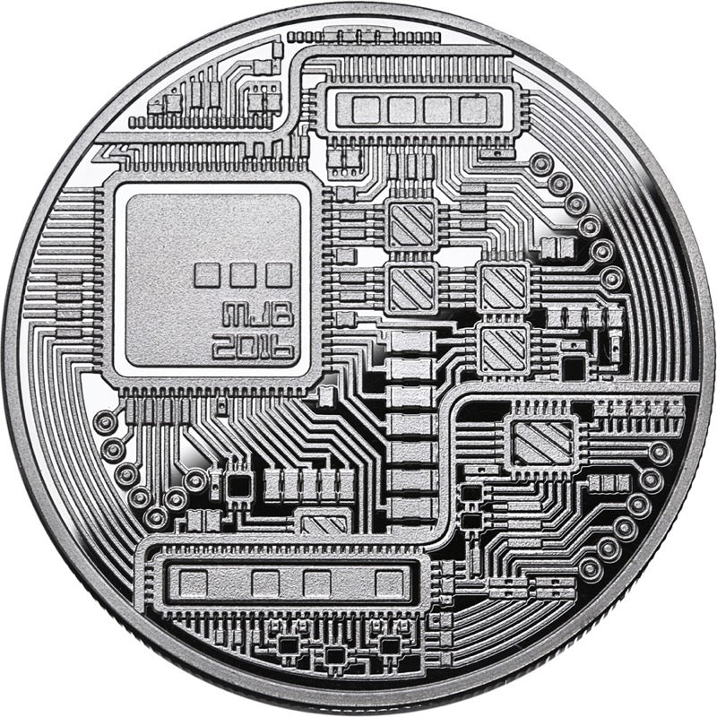 Bitcoin 1oz Silver Bullion - Tube of 20